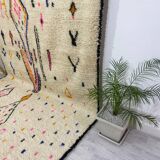 Handmade wool Berber rug 280 X 160 CM