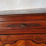 Large Louis XV style jam maker in cherry wood