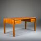 Vintage Danish cabinetmaker desk in teak, 1950s
