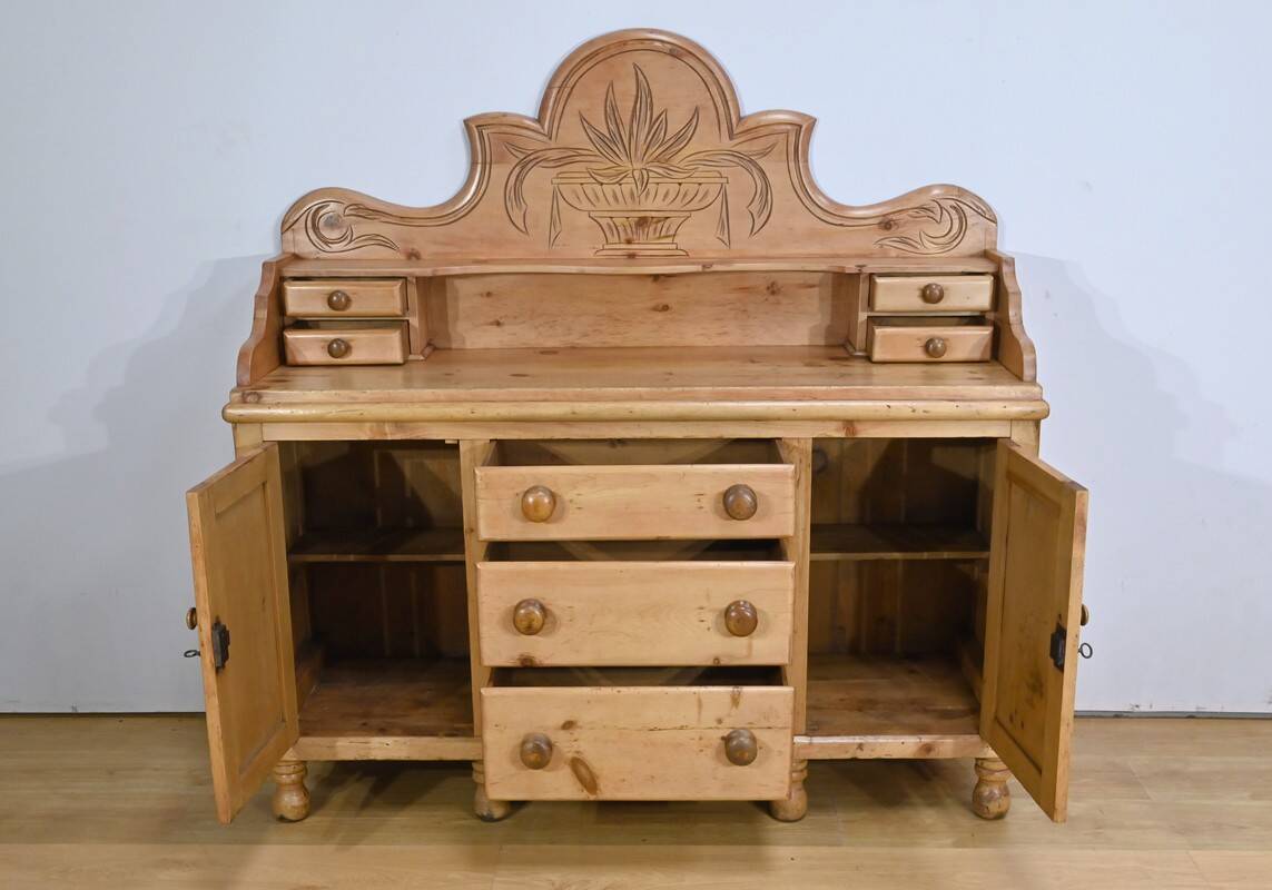 Pine Sideboard, Wales - 1920s