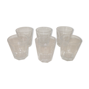 6 verres de bistro