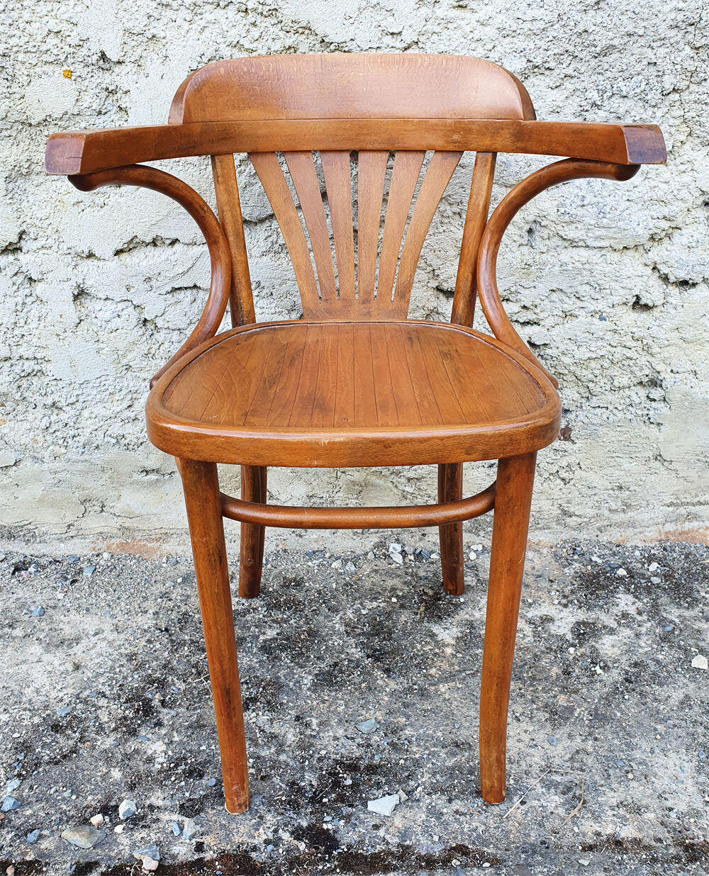 Baumann office chair, brewery, wood