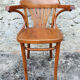 Fauteuil de bureau, brasserie Baumann, bois