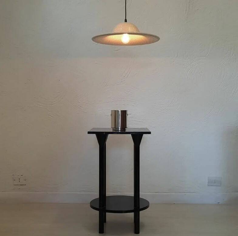 Ice bucket and tongs, 1950s Lino Sabattini for Christofle