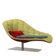 Moroso chaise longue Bohemian design by Patricia Urquiola from the 2000s.