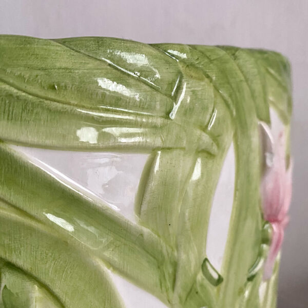 Grand cache pot en barbotine Italy- Chaumette Paris