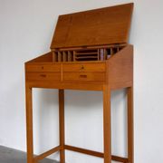 Vintage lectern desk oak