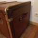 Antique travel trunk