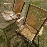 Scoubidou garden armchairs