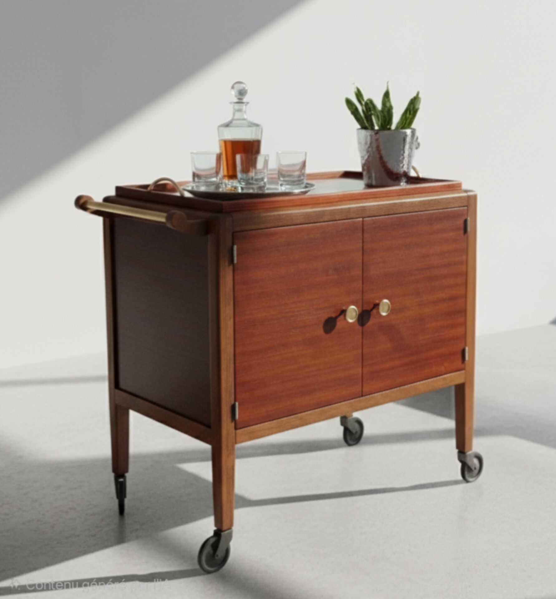Desserte style Art Déco 1930 - Signée Gauthier Poinsignon Nancy