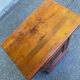 Nightstand, accent furniture in solid wood with drawer and door, 1980.
