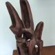 Wood sculpture