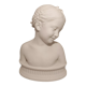 Bust of a girl in Pigalle biscuit