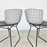 Vintage design wire chair model 420 Harry Bertoia Knoll 1970s