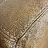 Vintage 2-seater leather sofa