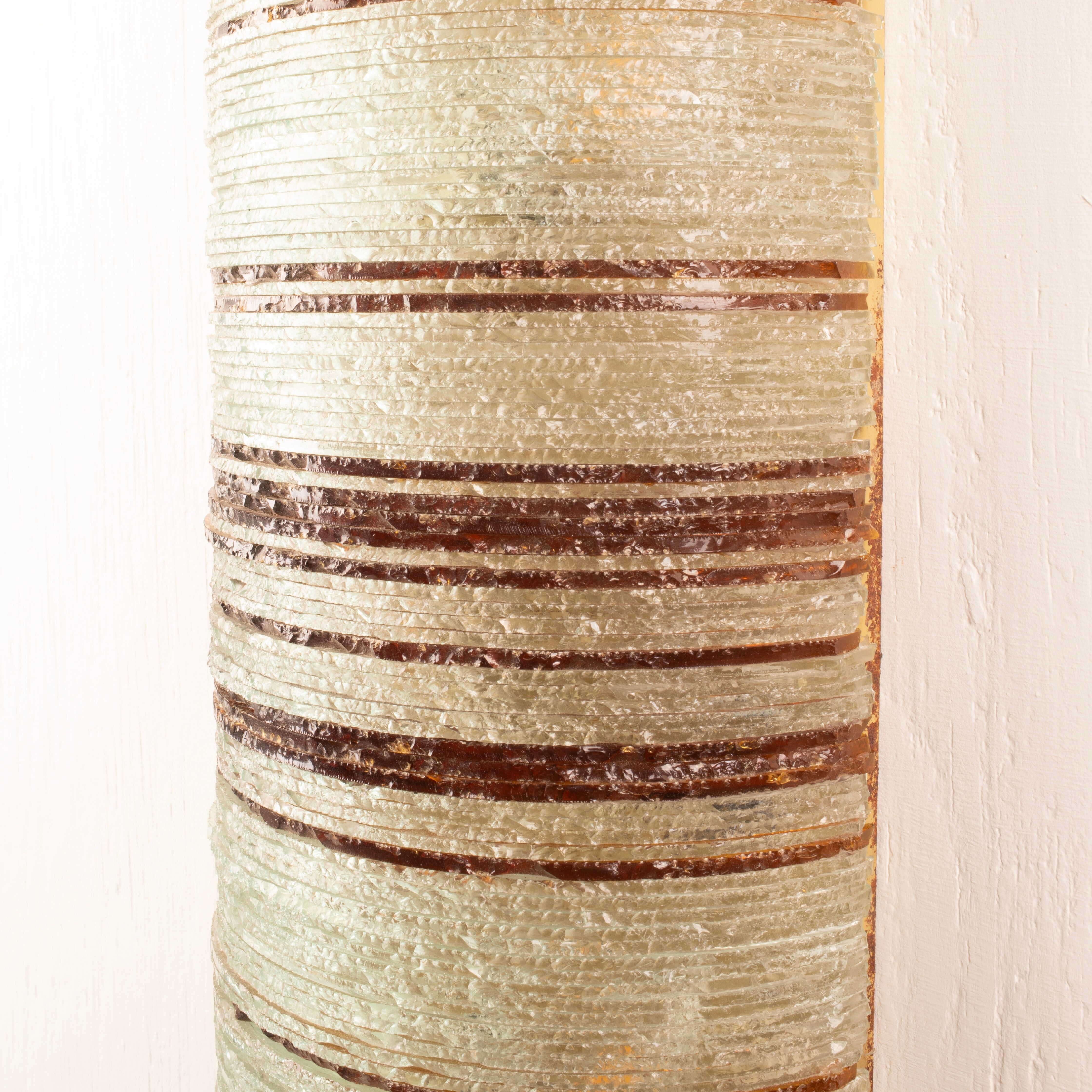 Glass Wall Lamp by Albano Poli for Poliarte – Big Version