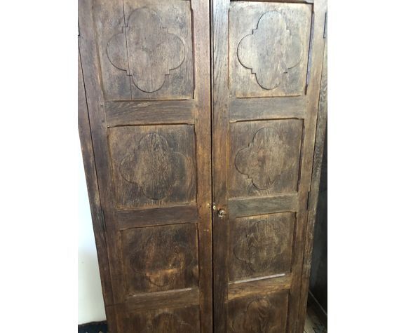 Paire d'armoires liturgique ancienne