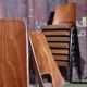 Lot of 19 chairs Baumann Manhattan skai green