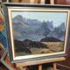 seaside painting with cliffs by Nicole Rigade (REF T1)