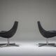 Set of leather armchairs by Rodolfo Dordoni for Matteo Grassi, 1990s
