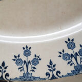 Oval serving dish in Gien earthenware