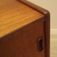 Danish Teak Cabinet with Sliding Doors, 1970s