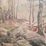 Nature painting table