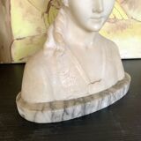 Alabaster bust