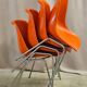 Ensemble de 4 chaises par Eero Aarnio années 1960-70
