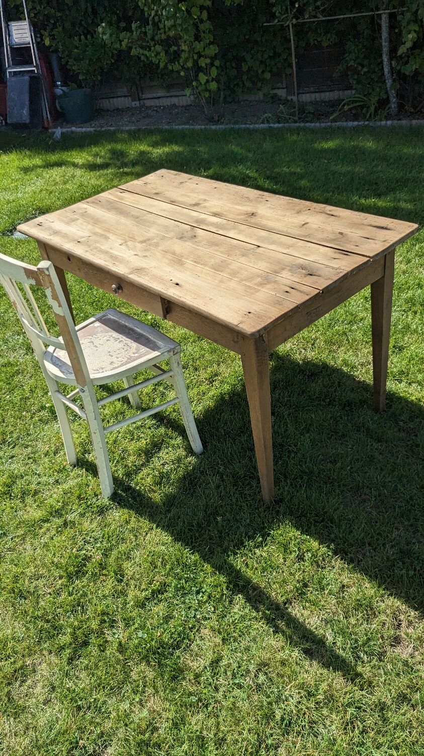 Vintage farm table