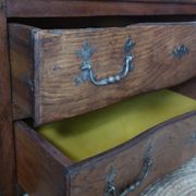 Chest of drawers country crossbow in oak xxth century