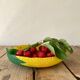 Painted glass dish “le citron”