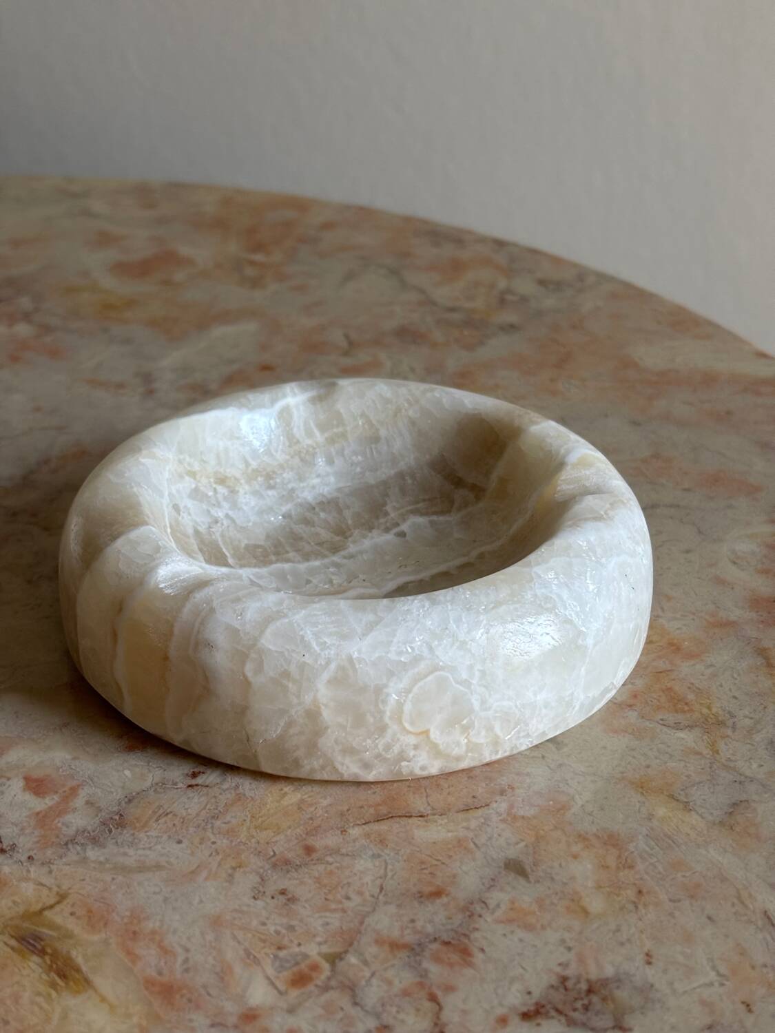 Alabaster ashtray