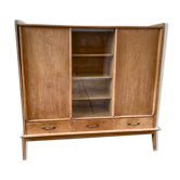 Armoire vintage, haut en chêne