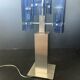 Veca Fontana Arte Italy Blue Vintage 70s Chandelier Transformed Lamp
