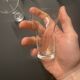 Set of modernist Bulle glasses by Roger Tallon for Daum, 1960s.