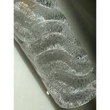 Clear “graniglia” Murano Glass Wall Sconce