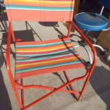 Vintage camping folding chair