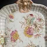 Plat K&G Luneville modèle pavot