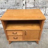Vintage dresser, tv cabinet, Scandinavian, 1950, compass feet