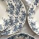 10 "Dodds" ironstone soup plates from Choisy le Roi