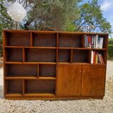 Scandinavian open bookcase vintage 1950s open bookcase