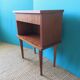 Table de chevet vintage France 1950