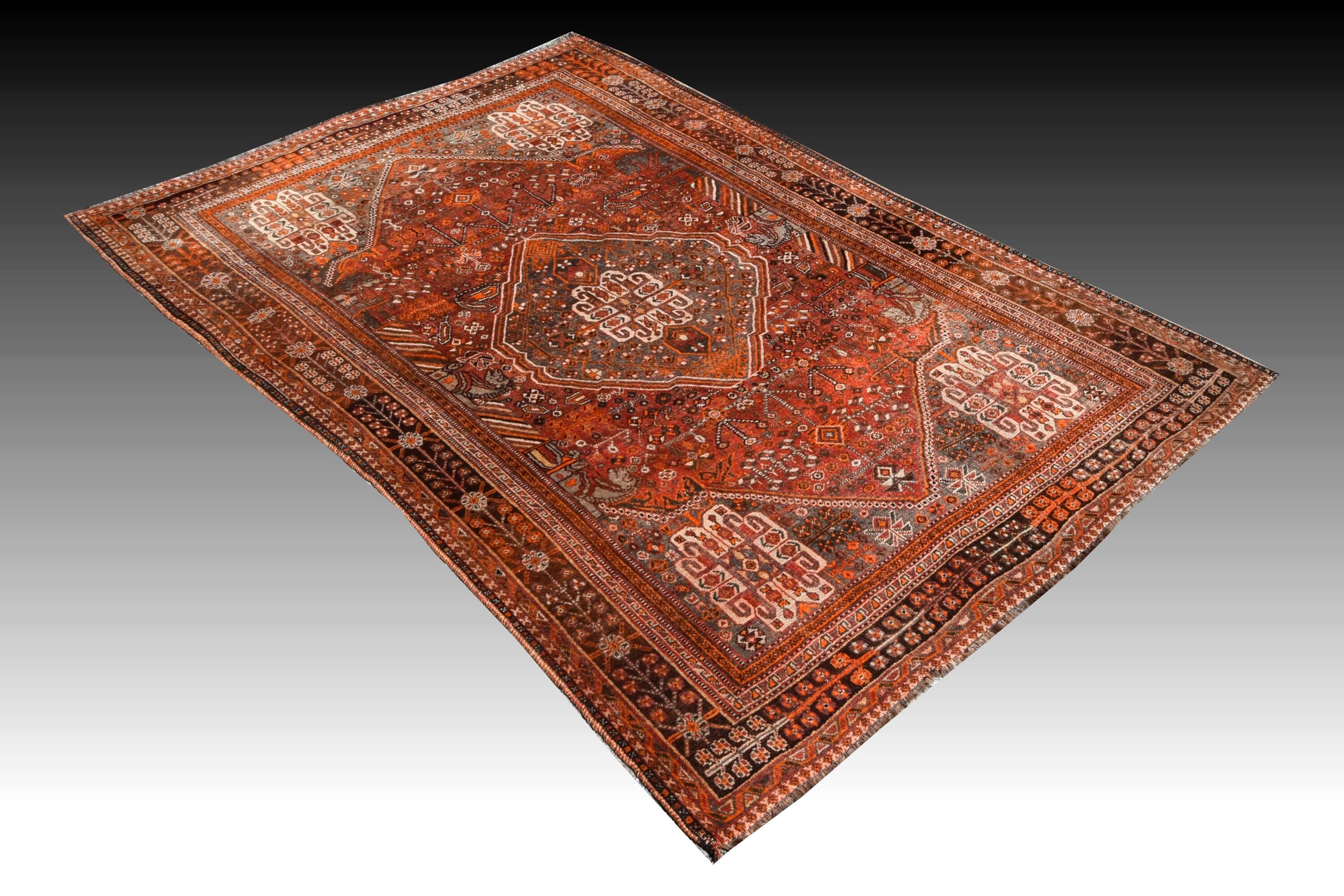 Tribal Oriental Rugs: 2.96 X 2.07 Meters