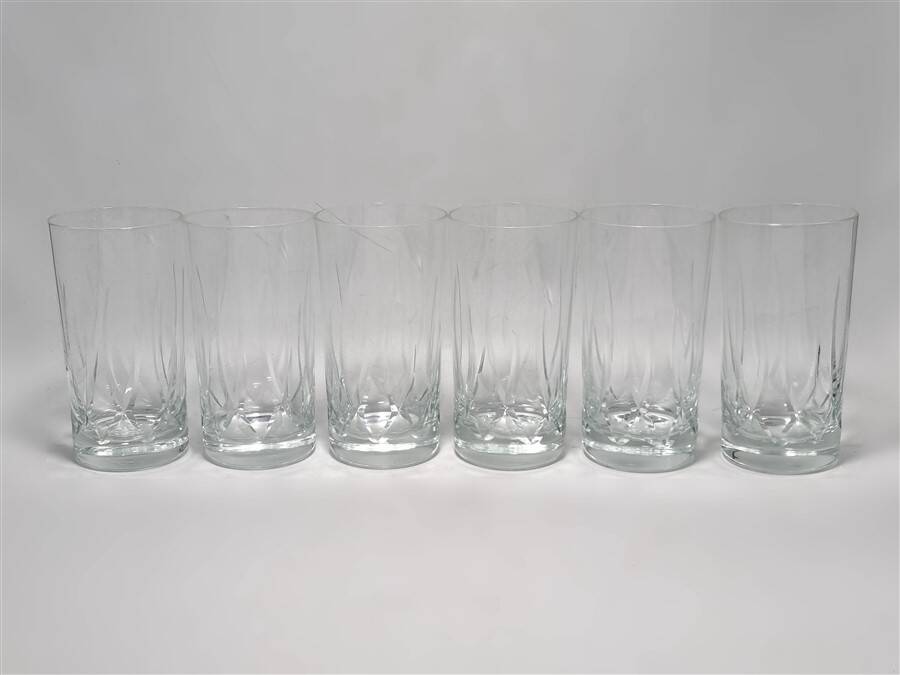 Set of 6 Long Drink Glasses