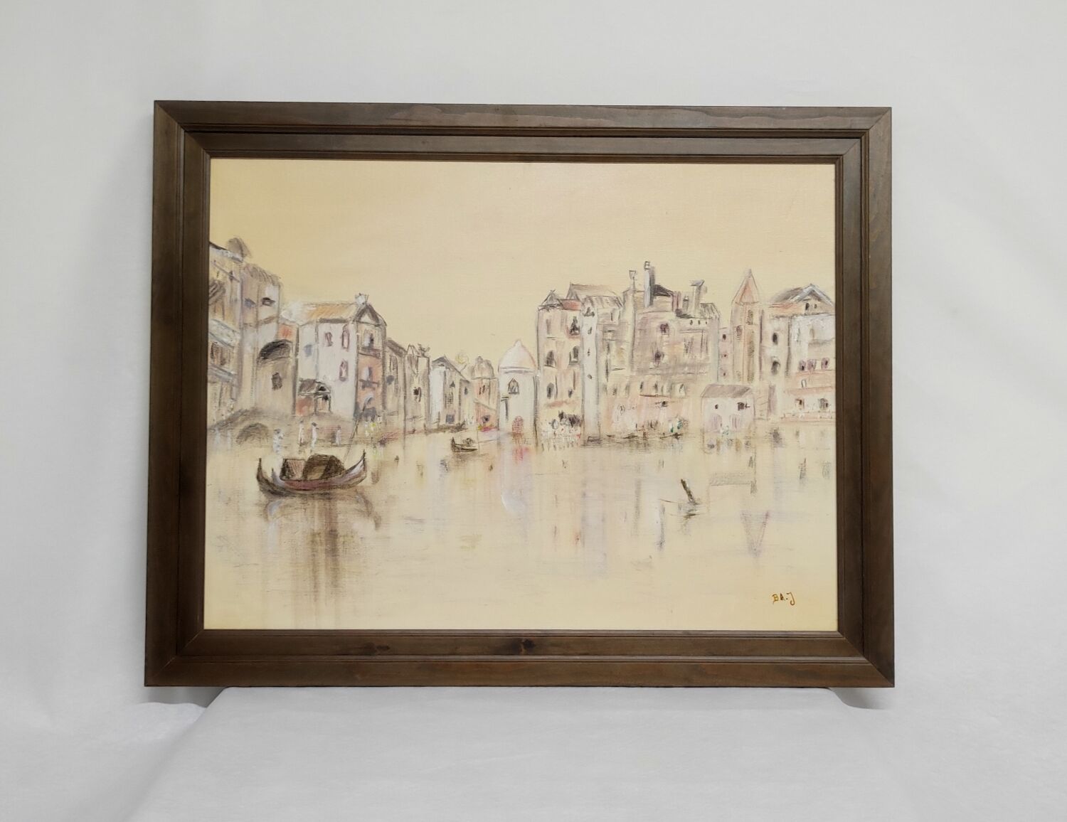 Marine painting signed