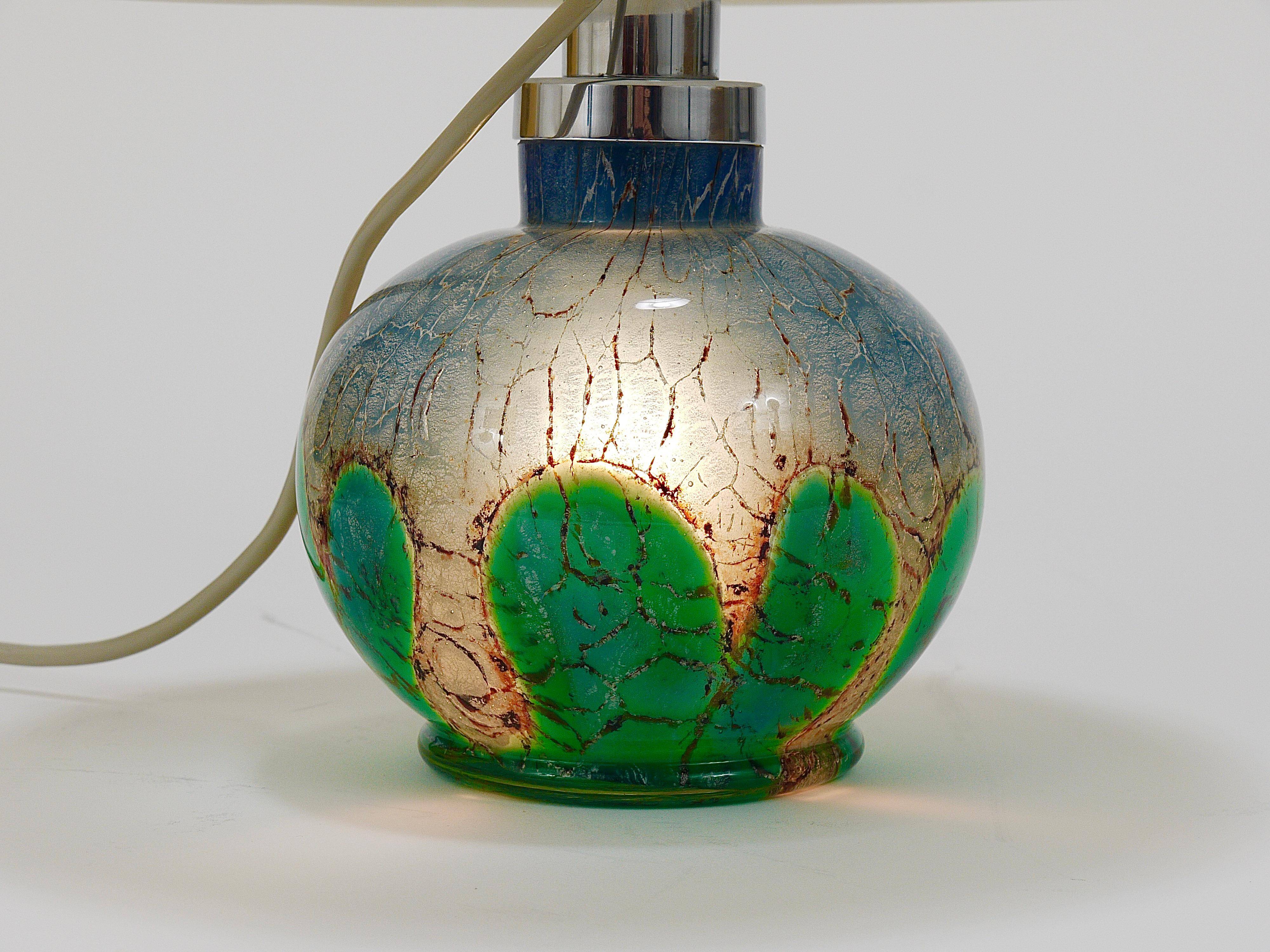 Lampe de table ou de côté Art Déco Karl Wiedmann WMF Ikora, Allemagne, années 1930
