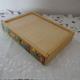 Box of 4 wooden puzzles boucle d'or
