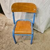 Child chair. Kindergarten chair. School chair. 1960.