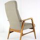 mid century vintage Fauteuil herenmodel 'Duivendrecht beige - opnieuw bekleed